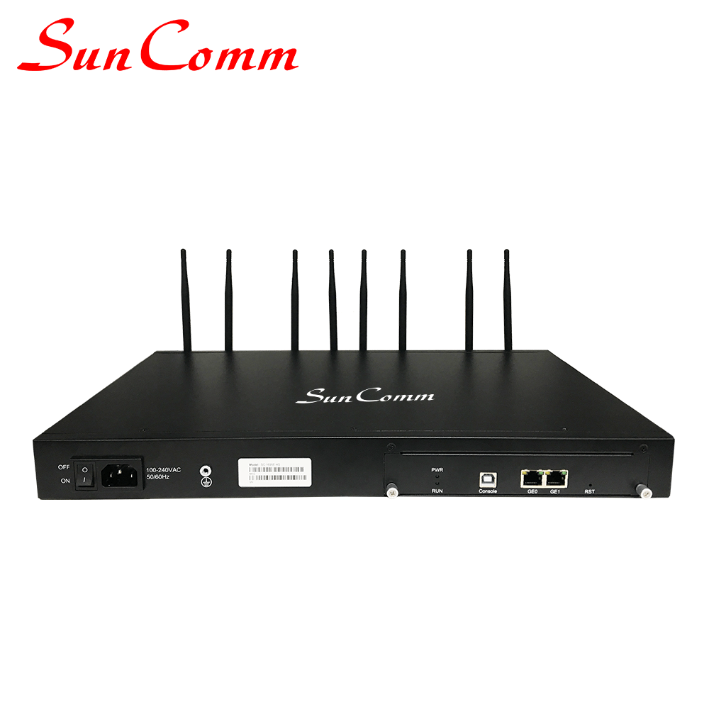 4G LTE VoIP Terminal / 4G SIP Gateway 16 SIM, 16 channels 16 channels for European & Asian market